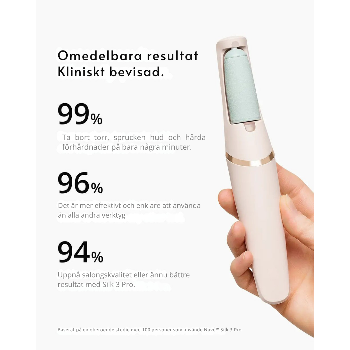 Silk 3 Pro – Få silkemyke føtter hjemme på få minutter