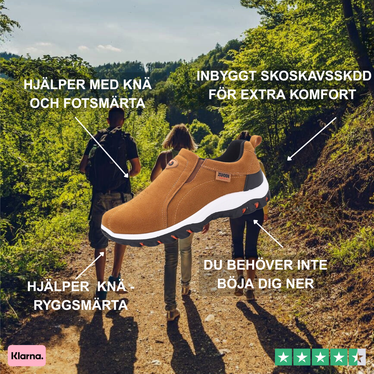 Travio – Komfortabel tursko for smertefrie turer
