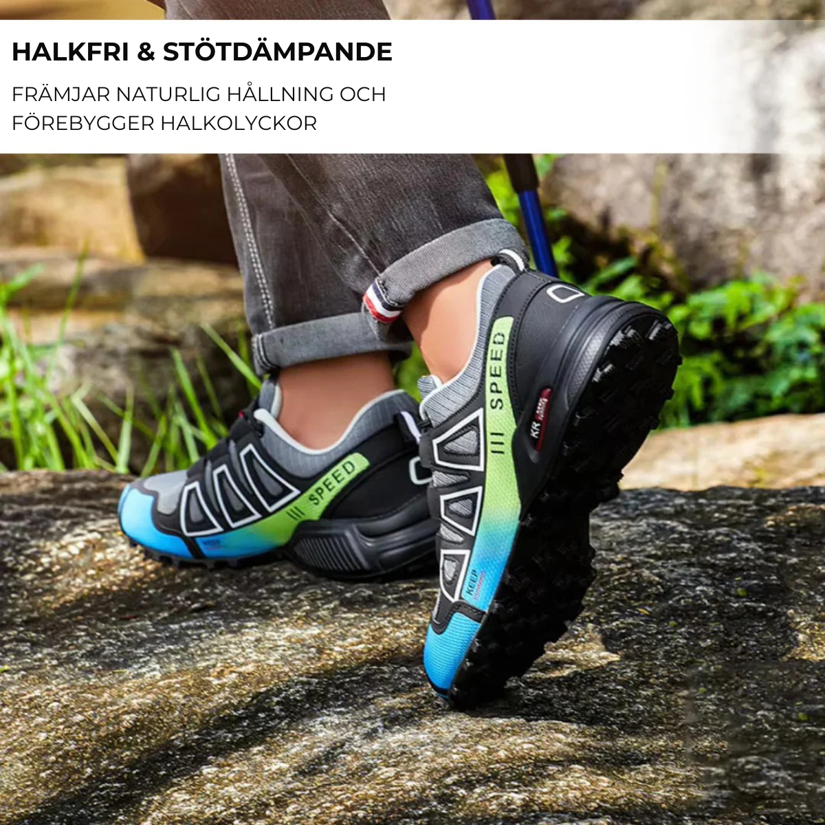 Fjällmark™ tursko – ortopedisk støtte for smertefri bevegelse hver dag