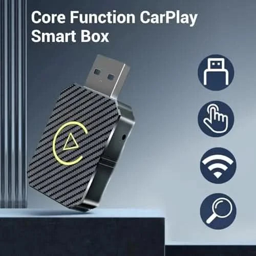 DriveSync™ Pro – Trådløs CarPlay og Android Auto Adapter | Plug & Play for biler med kablet CarPlay