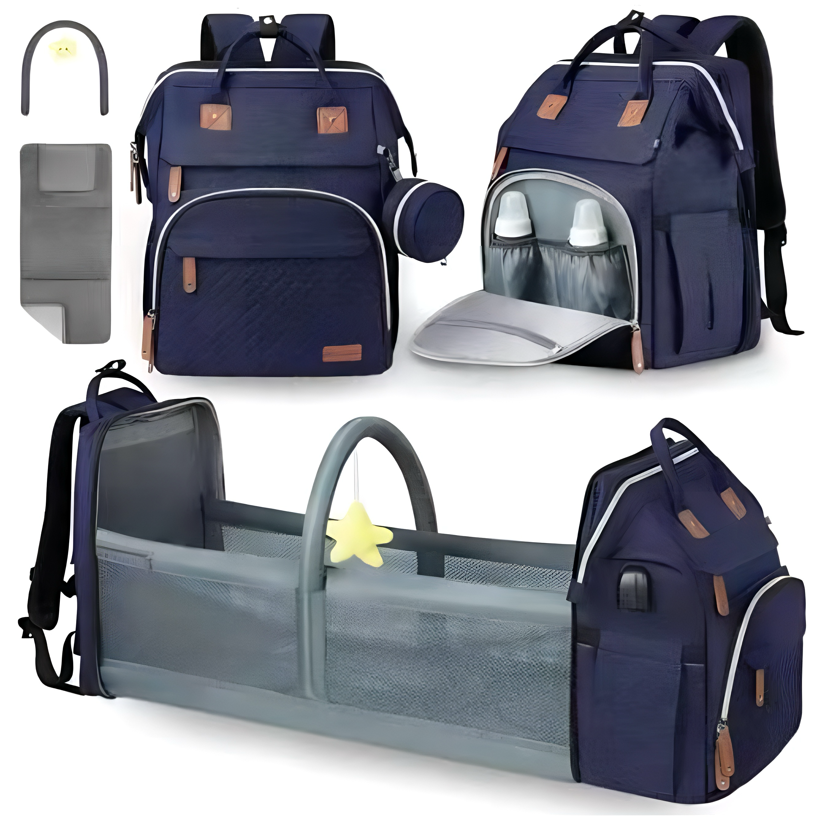 ParentPack™ – Den ultimate stellevesken for foreldre på farten