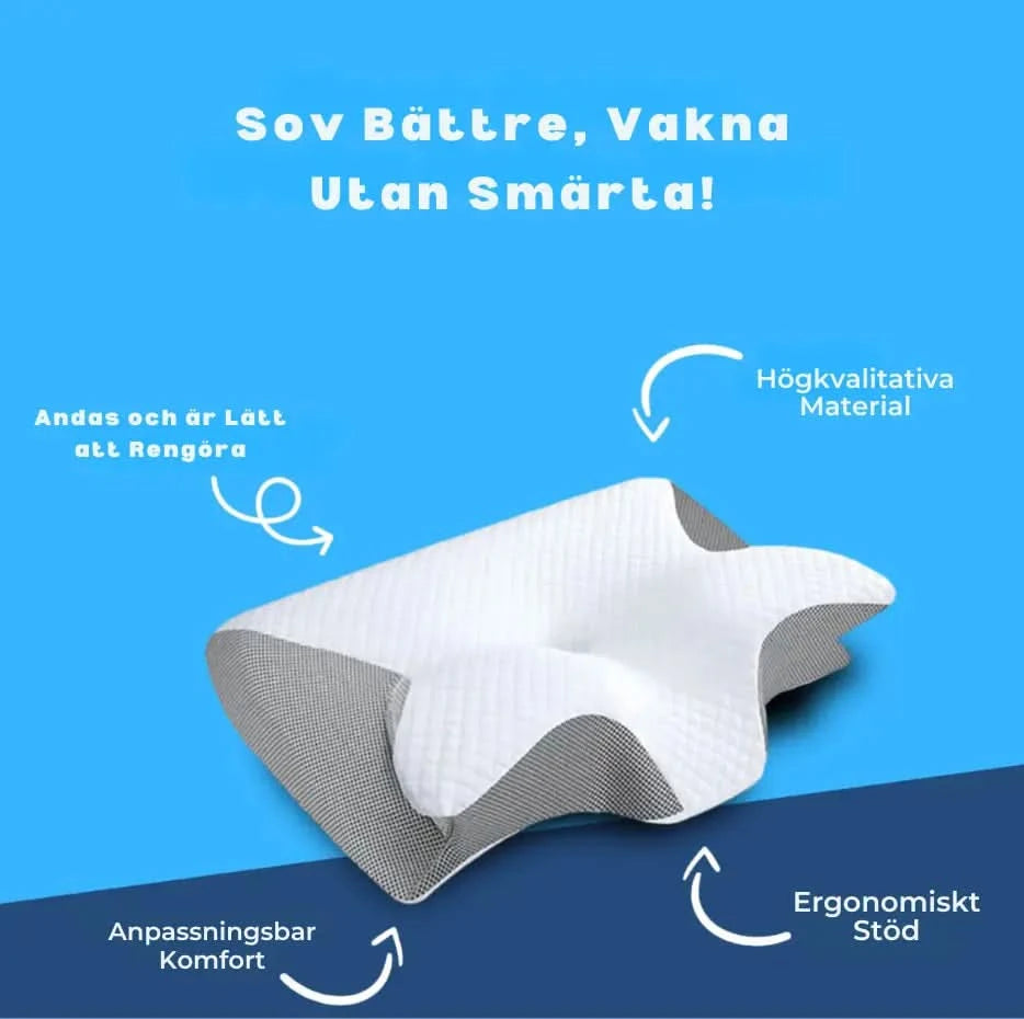 ErgoSleep™ – Ergonomisk nakkepute for bedre søvn