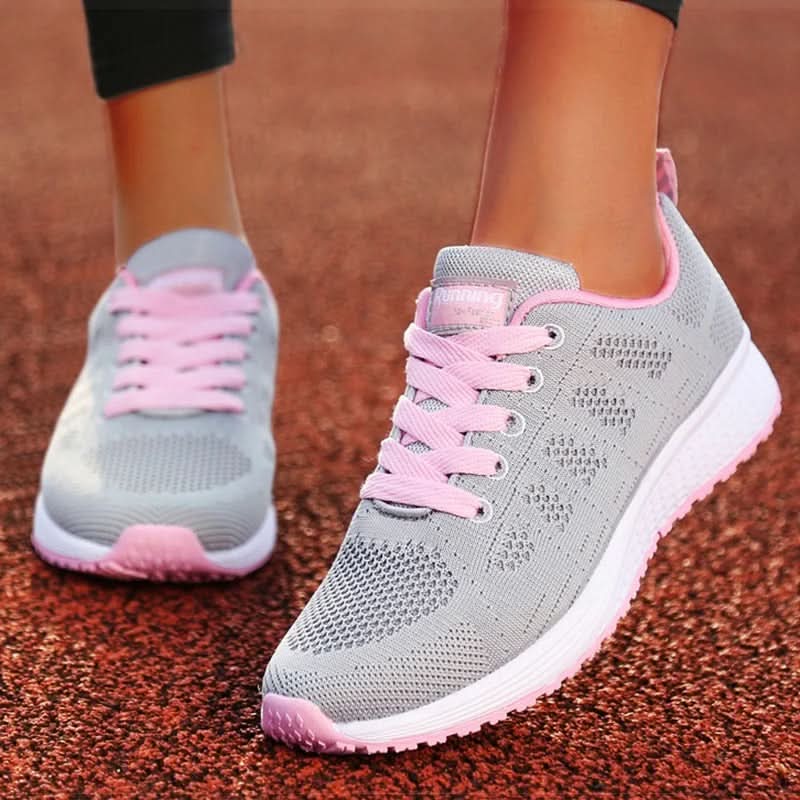 Ortopediska Löparskor för Kvinnor – Andningsbara Mesh Sneakers för Komfort och Stöd - Varuhuset24