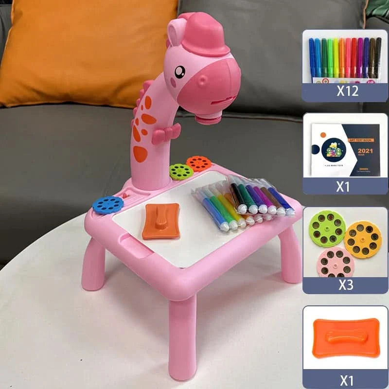 LED-Projektorritbord – Stimulerar Kreativitet För Barn Från 3 År - Varuhuset24