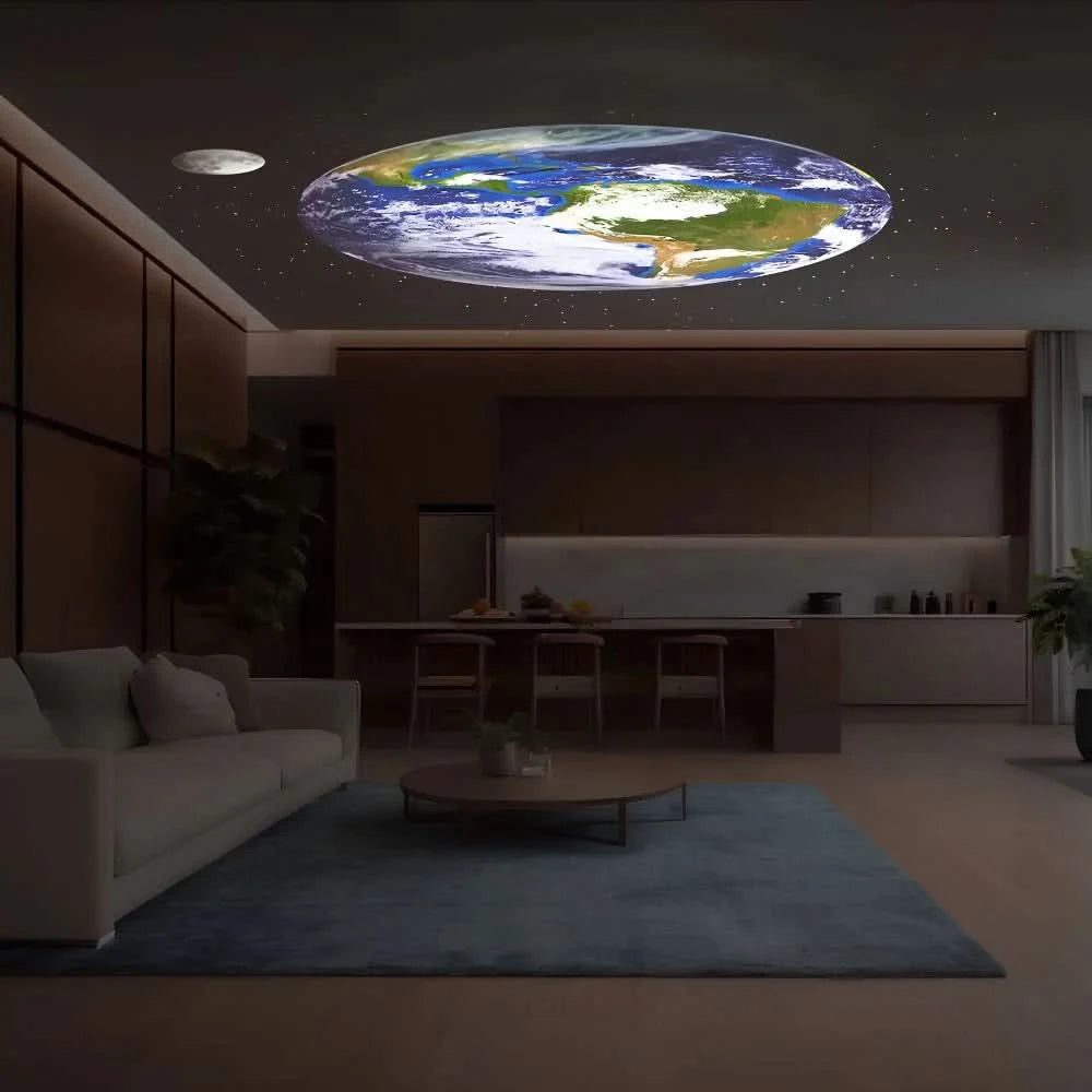 Starry Sky-projektor med 360° rotasjon