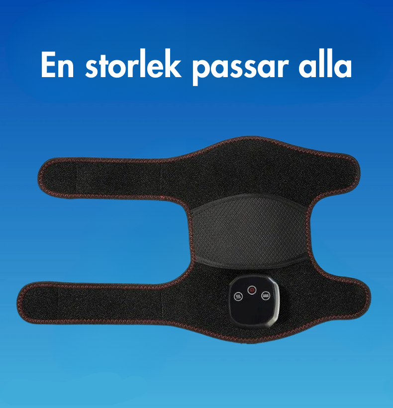 Värmepuls Knä Massage – Lättnad vid Knäsmärta med Värme- och Vibrationsbehandling för Artrit och Ledvärk - Varuhuset24