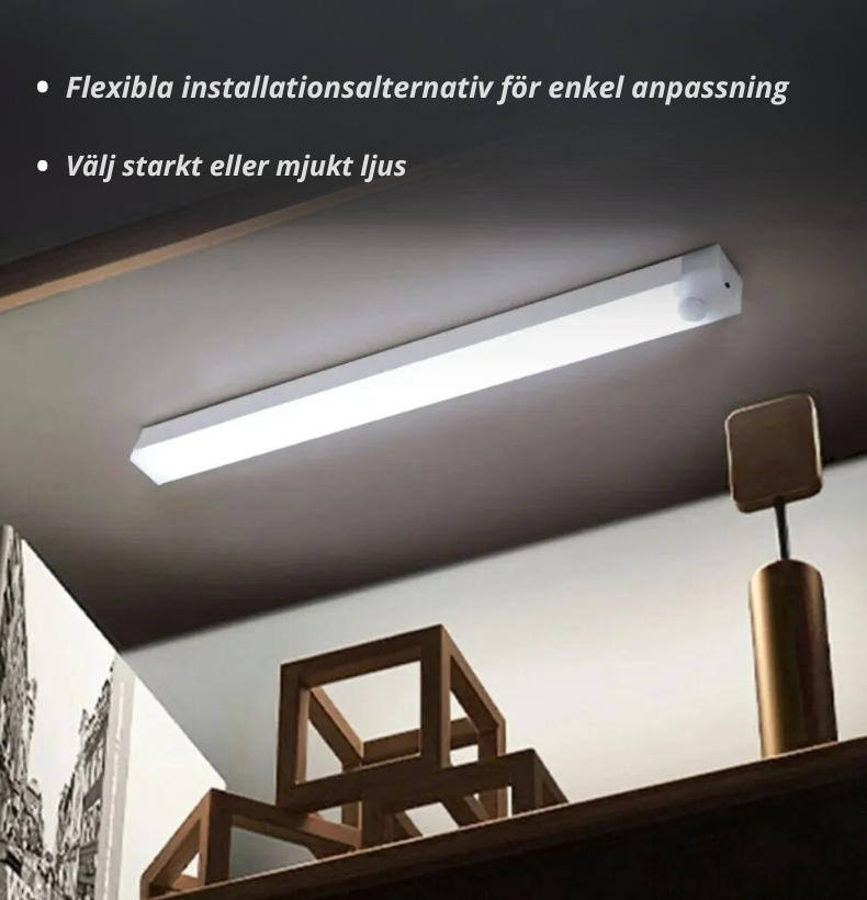 Smart LED Bar Lampa – Dimmbar med Rörelsesensor - Varuhuset24