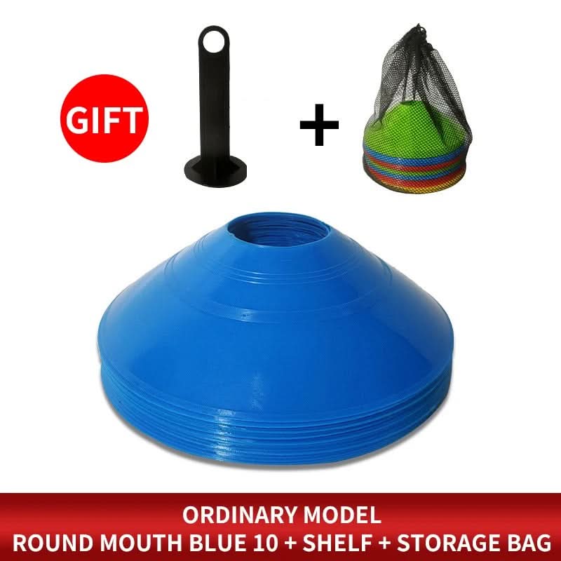 10-pack Träningskoner för Fotboll & Agility – Perfekt för Barn & Proffs, 15 cm Diameter - Varuhuset24