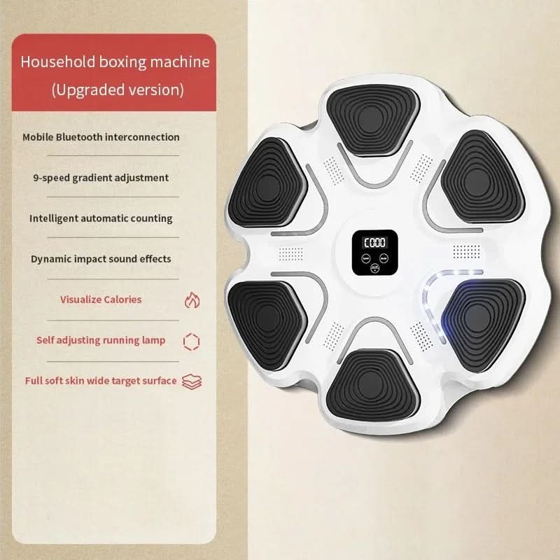 Smart Music Boxing Maskin – Innovativ Träningspartner för Hela Familjen - Varuhuset24