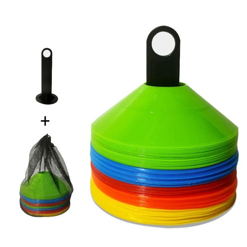 10-pack Träningskoner för Fotboll & Agility – Perfekt för Barn & Proffs, 15 cm Diameter - Varuhuset24