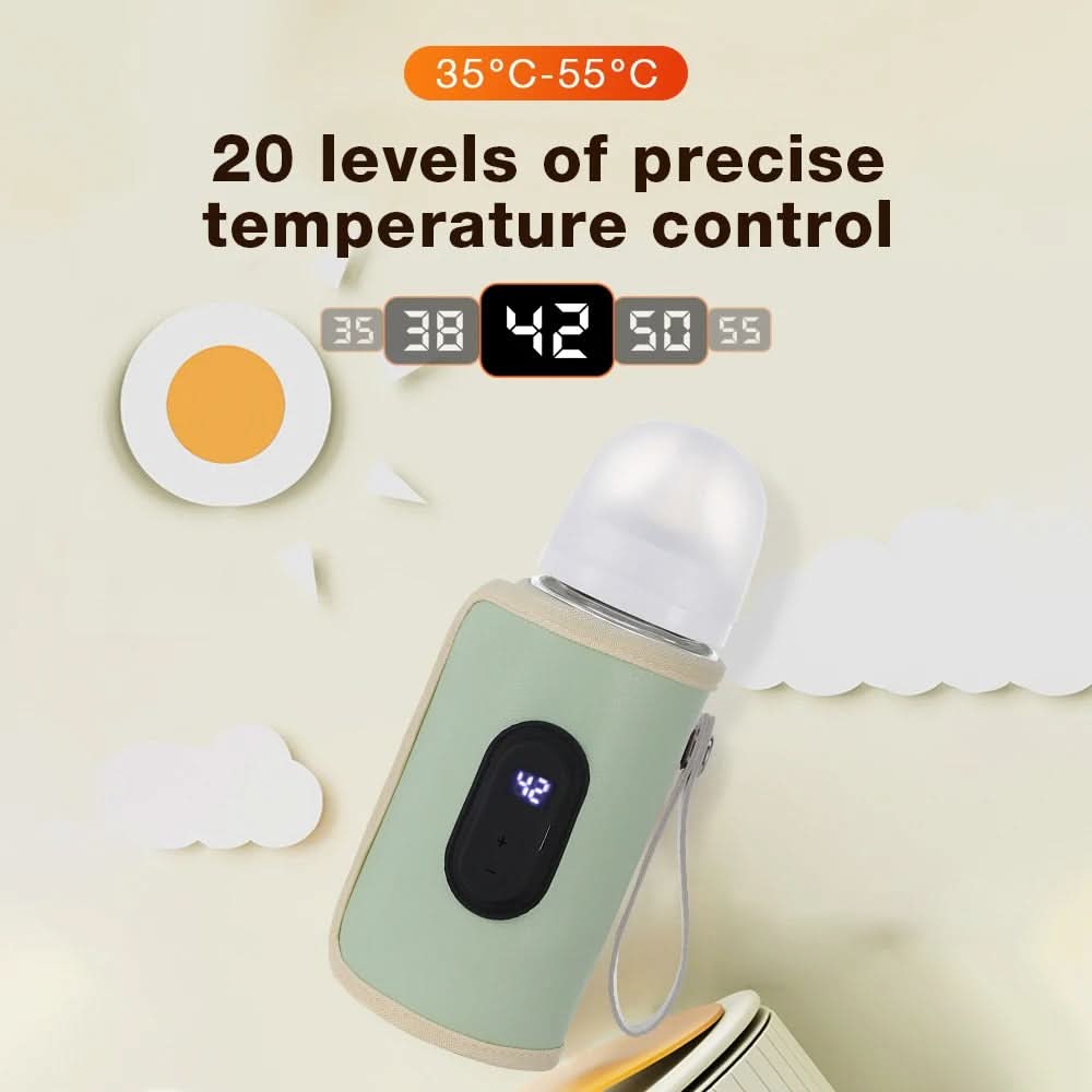 Babyflaskvärmare med justerbar temperatur - Varuhuset24