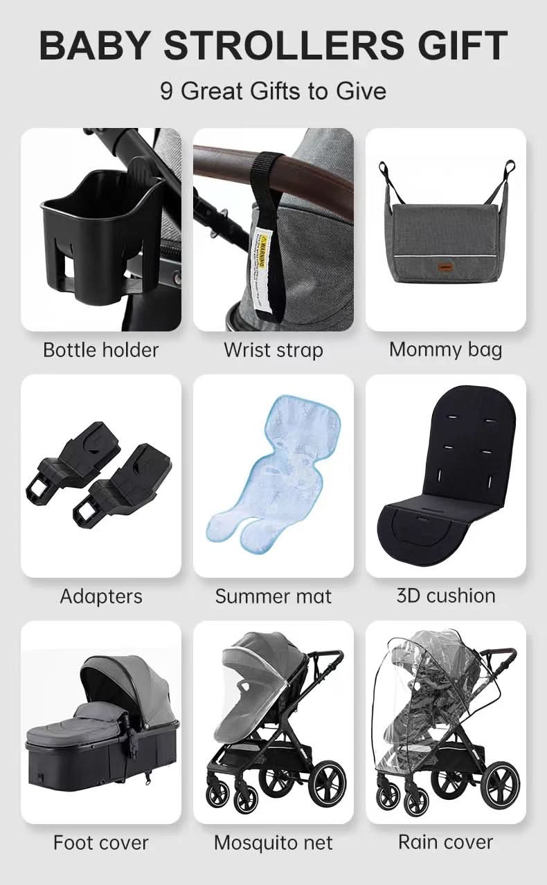 NestRide™ Barnvagn – Ergonomisk Komfort, Smidig Hantering och Stil - Varuhuset24