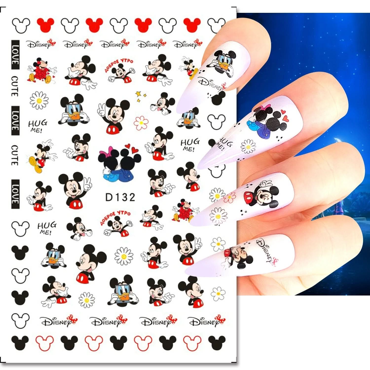 KidzNails™ – Selvklebende negleklistremerker for barn