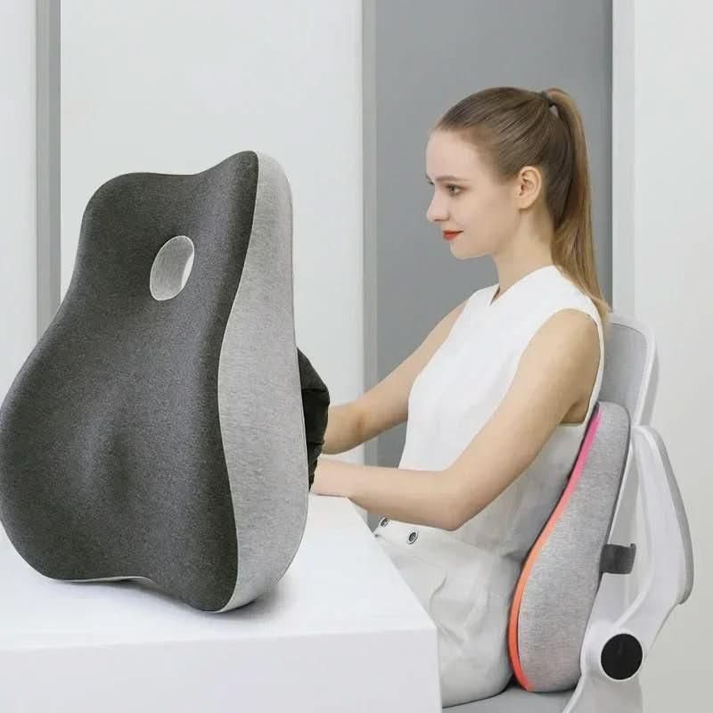 Ergonomisk Memory Foam Sittdyna – Ortopediskt Stöd för Rygg och Svank - Varuhuset24