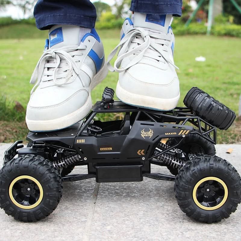 Fjärrstyrd 4WD Offroad RC-Bil med LED-ljus och Stötdämpning - Varuhuset24