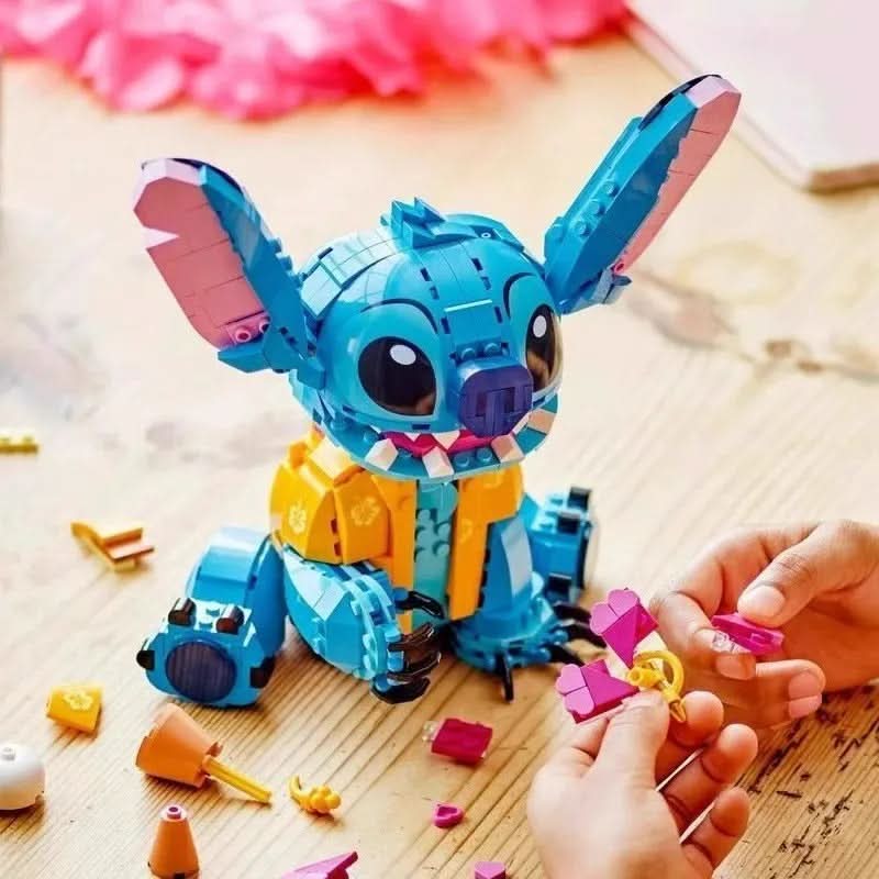 Disney Stitch Byggklossar – Kawaii Kompatibel Byggsats för Barn - Varuhuset24