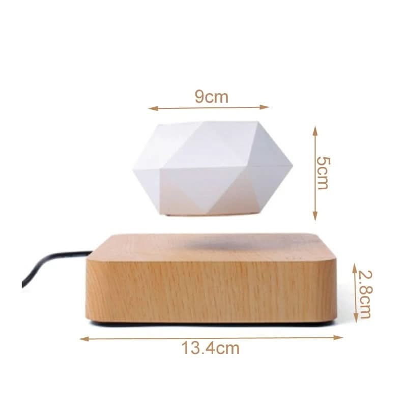 LevitaPot™ – Magnetisk flytende blomsterpotte med 360° rotasjon