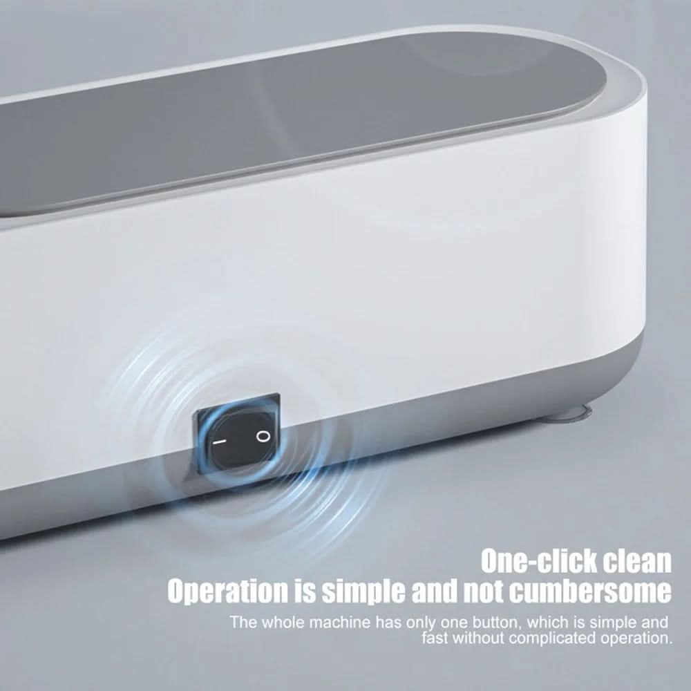 UltraClean™ Brille- og smykkerens – Effektivt ultralydrens for briller og smykker.
