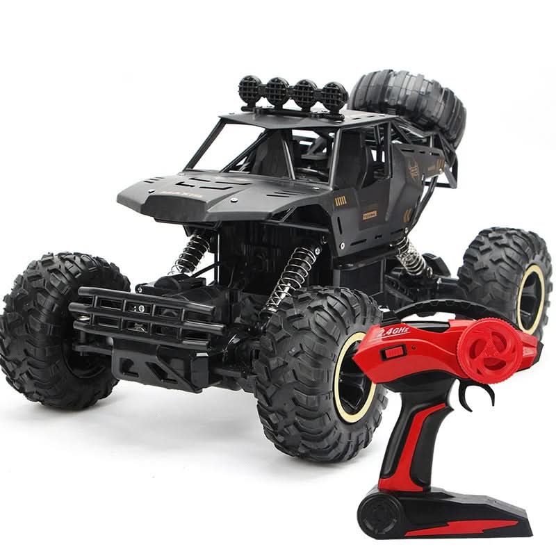 Fjärrstyrd 4WD Offroad RC-Bil med LED-ljus och Stötdämpning - Varuhuset24