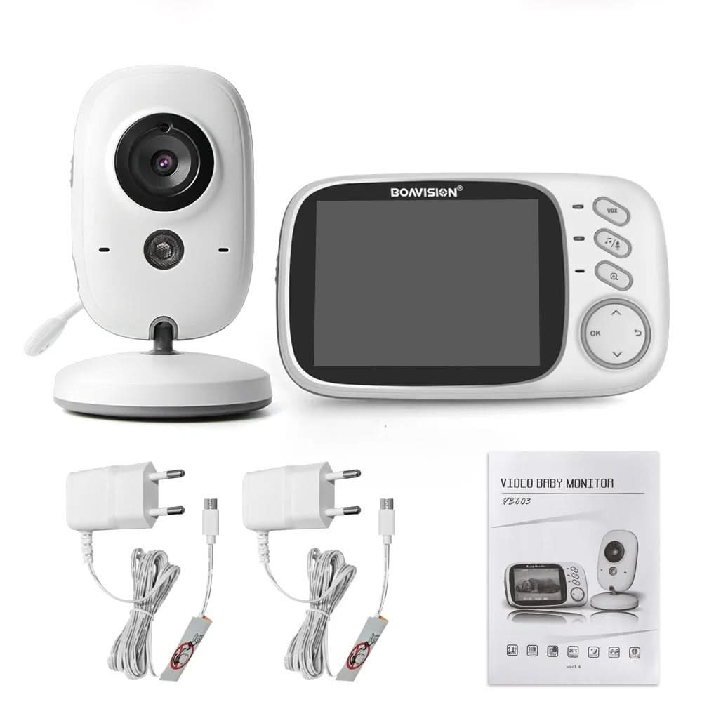 BabyNest Pro™ – Avancerad Babyvakt med Skärm, Nattvision & Tvåvägsljud - Varuhuset24