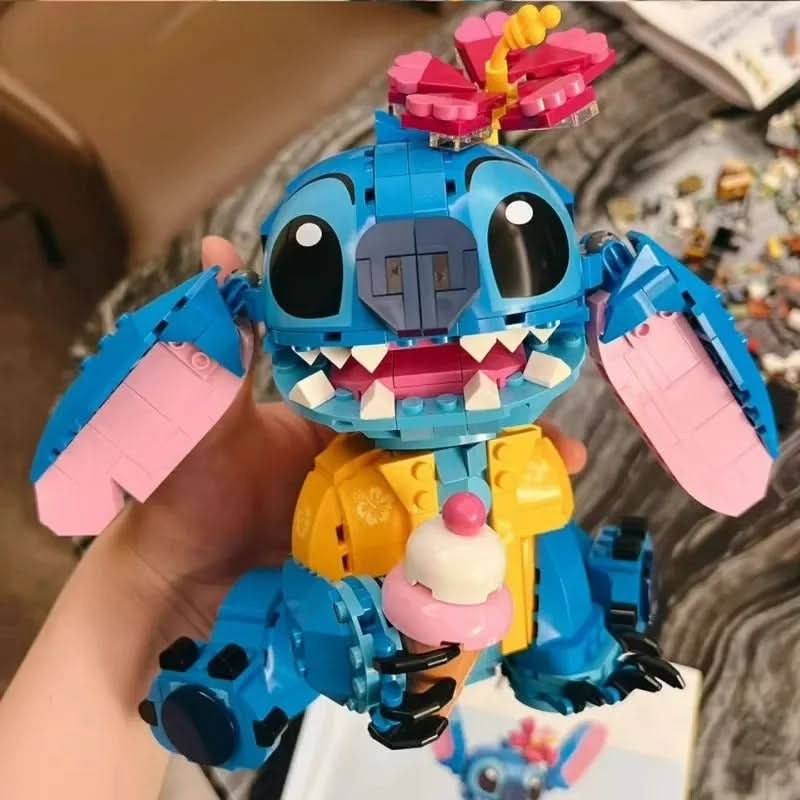 Disney Stitch Byggklossar – Kawaii Kompatibel Byggsats för Barn - Varuhuset24