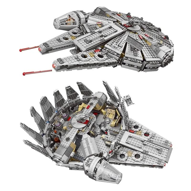 Rymdskepp Byggklossar – Millennium Falcon 75105 Byggset - Varuhuset24