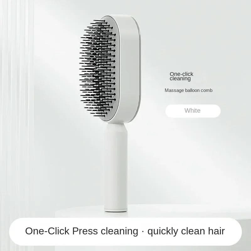 CleanEase™ – Selvrensende hårbørste med massasjeeffekt