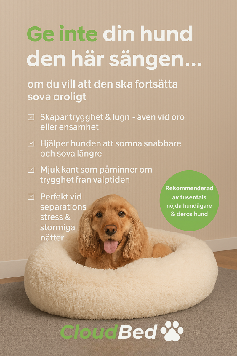 CloudBed™ – Hundens tryggeste sted