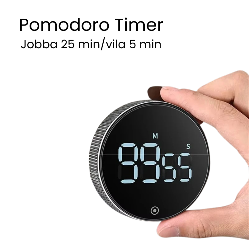 Pomodoro Timer – Förbättra Din Produktivitet och Fokus! - Varuhuset24