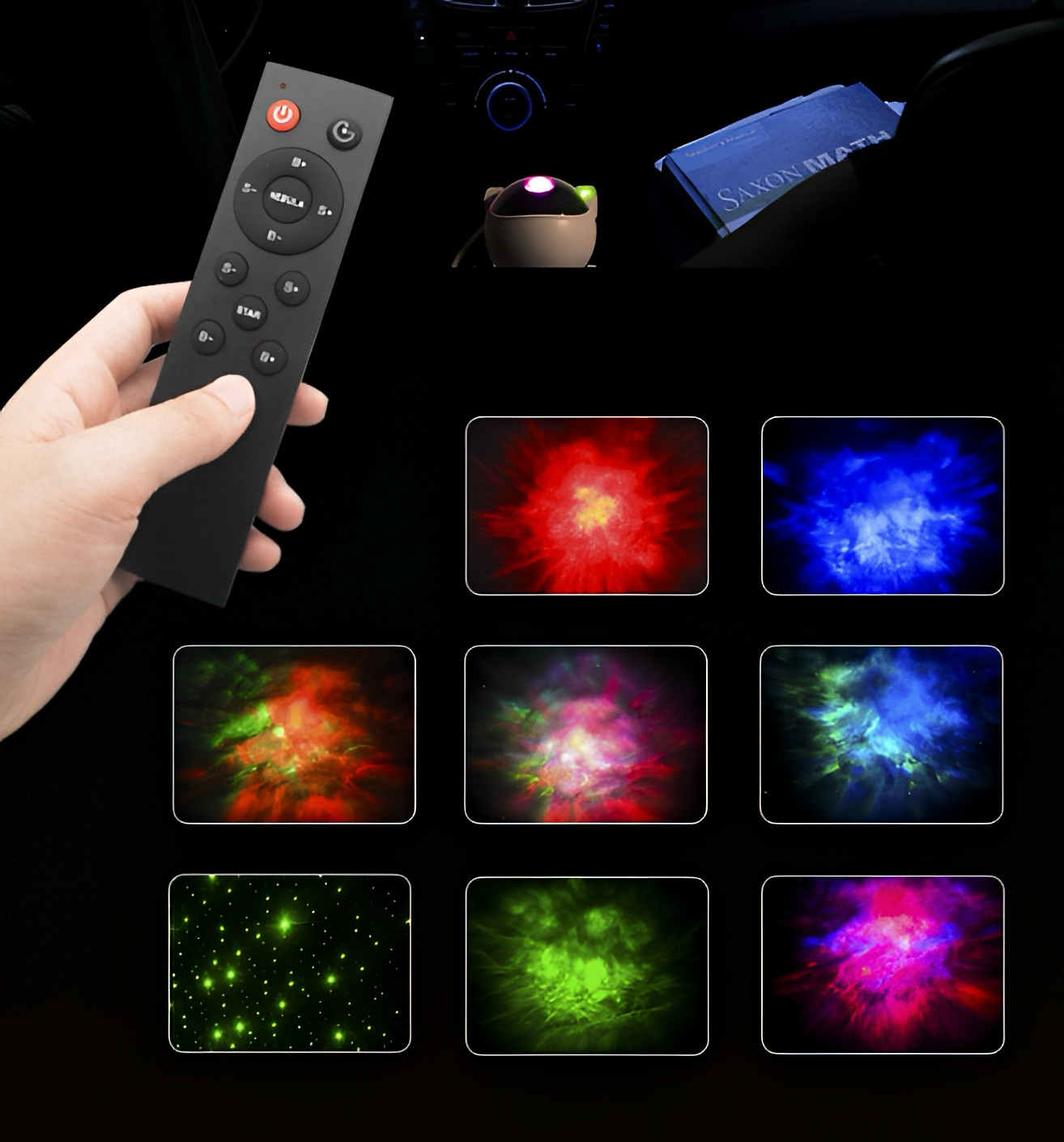 Astronaut Nebula Projector: Galaxy Night Light 