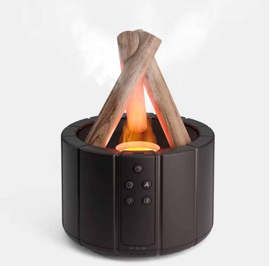 Brasa Aromadiffuser: Långvarig Aromaterapi med Färgglada Ljus och Säker Drift - Varuhuset24