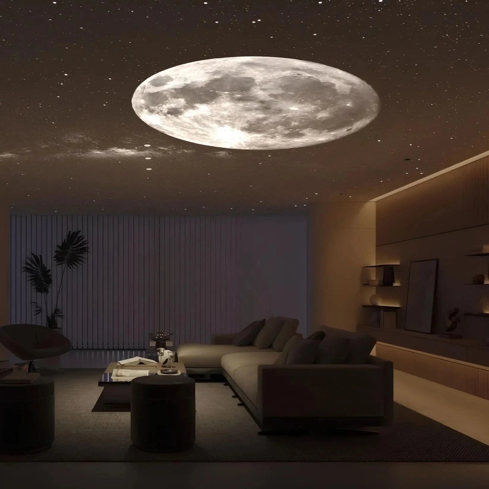 Starry Sky-projektor med 360° rotasjon