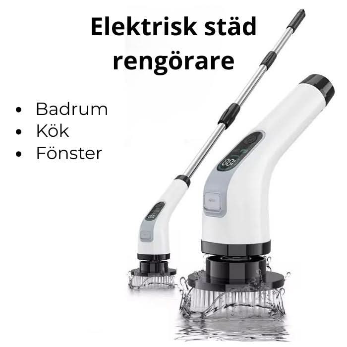 Glansify™ Multibørste – Gjør rengjøringen om til en skinnende oase, uten svette og smerte