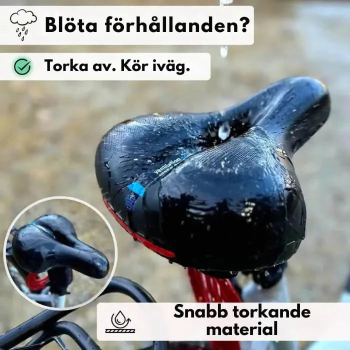 Saddle Power™ – Syklus lenger, smertefri