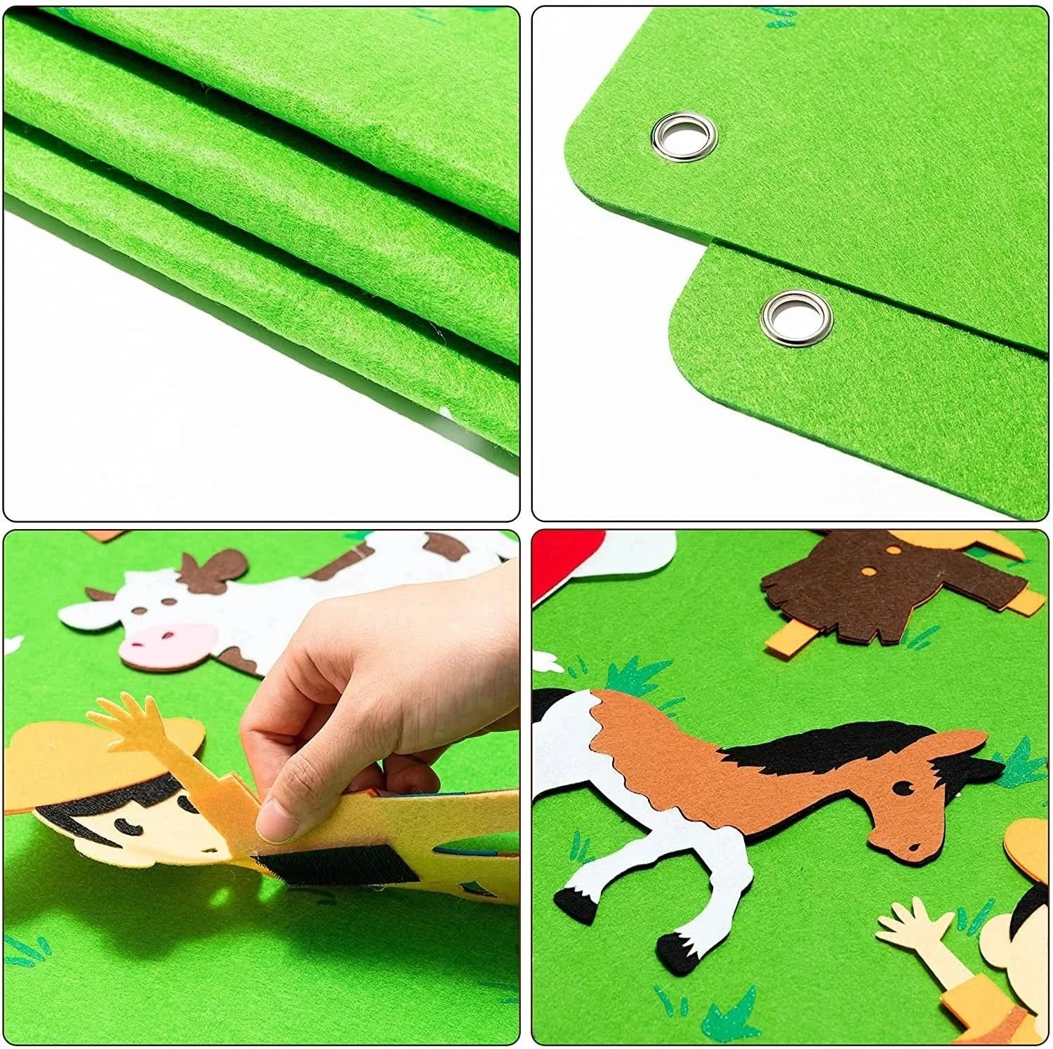 StoryPlay™ – Interaktiv Filtbräda för Barn - Kreativ Lek & Lärande - Varuhuset24