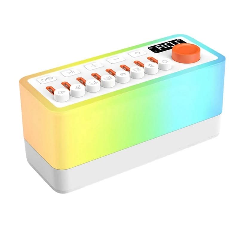 SleepHaven™ – Hvit støy-søvnmaskin med Bluetooth og nattlys