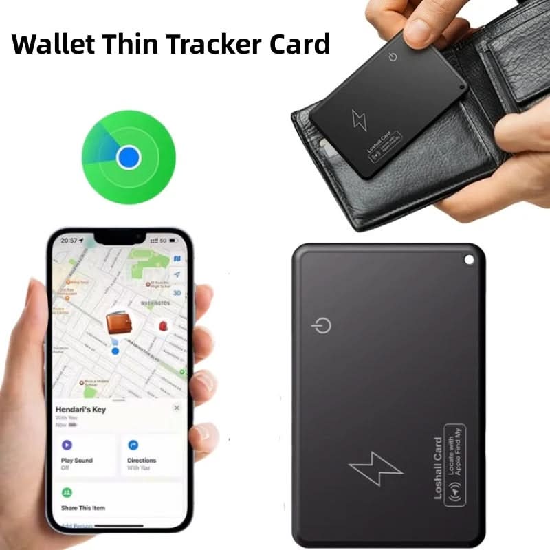 TidyTrack™ – Ultratunn GPS Plånboksspårare med Apple Find My - Varuhuset24