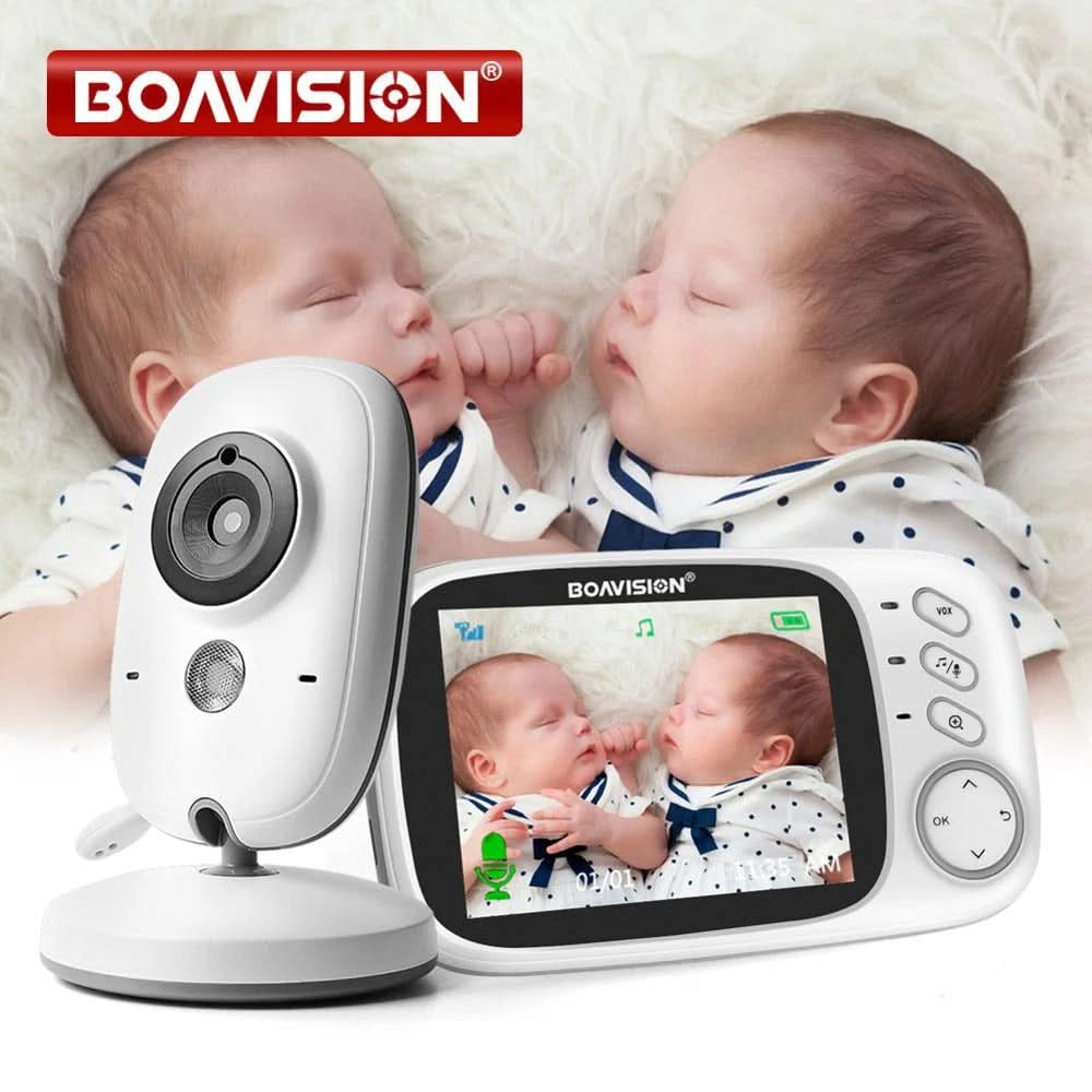 BabyNest Pro™ – Avancerad Babyvakt med Skärm, Nattvision & Tvåvägsljud - Varuhuset24