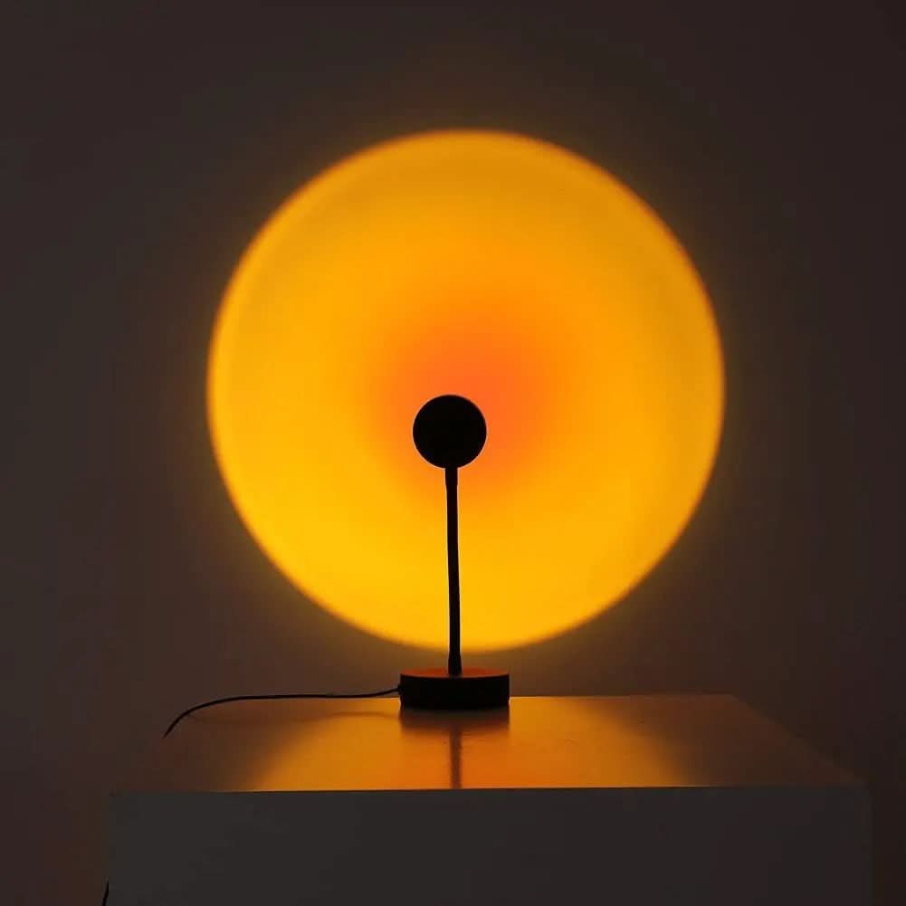 Golden hour sunset lamp - Varuhuset24