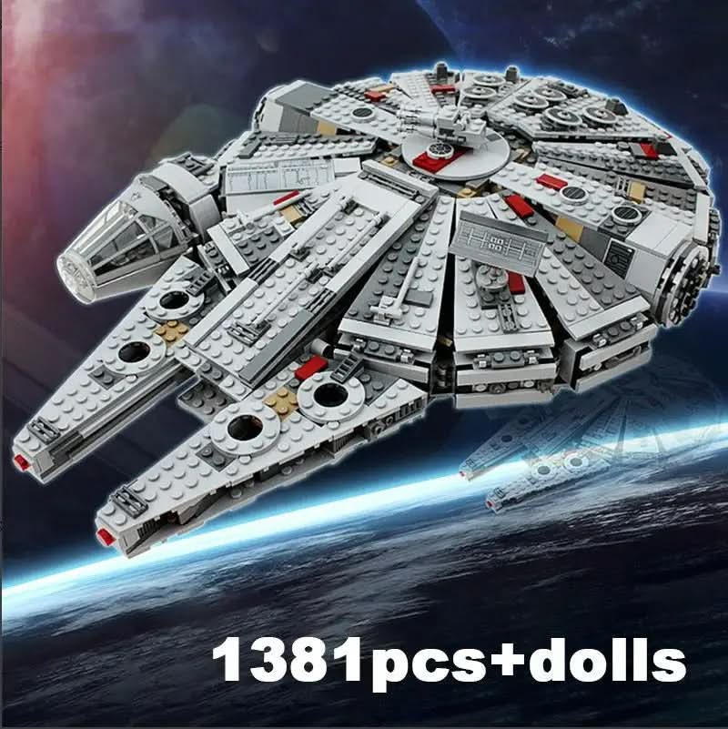 Rymdskepp Byggklossar – Millennium Falcon 75105 Byggset - Varuhuset24