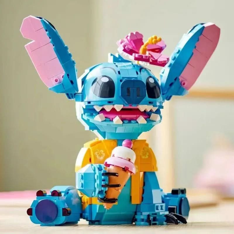 Disney Stitch Byggklossar – Kawaii Kompatibel Byggsats för Barn - Varuhuset24