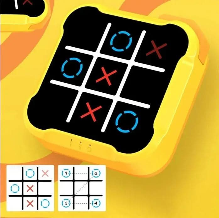 Electronisk Tic-Tac-Toe spel – Bärbart Minnesspel för Barn och Vuxna - Varuhuset24