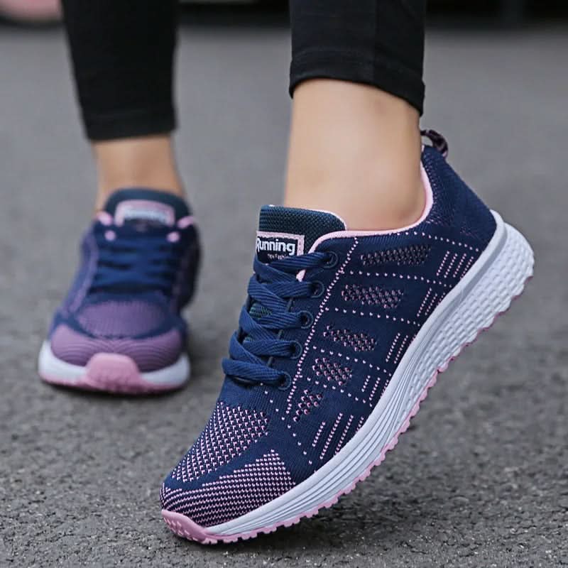 Ortopediska Löparskor för Kvinnor – Andningsbara Mesh Sneakers för Komfort och Stöd - Varuhuset24