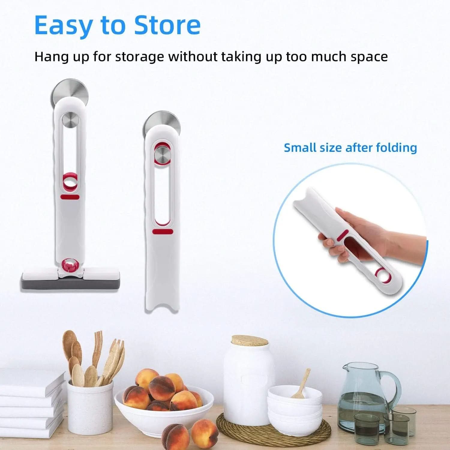 SwiftMop™️-Kraftfull Mini Mopp med Självpressande Funktion för Hemmet - Varuhuset24