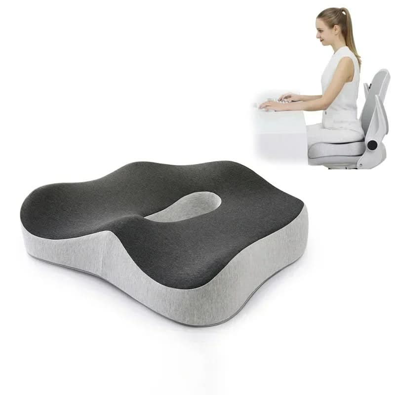 Ergonomisk Memory Foam Sittdyna – Ortopediskt Stöd för Rygg och Svank - Varuhuset24