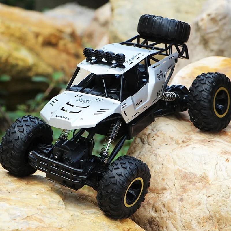 Fjärrstyrd 4WD Offroad RC-Bil med LED-ljus och Stötdämpning - Varuhuset24