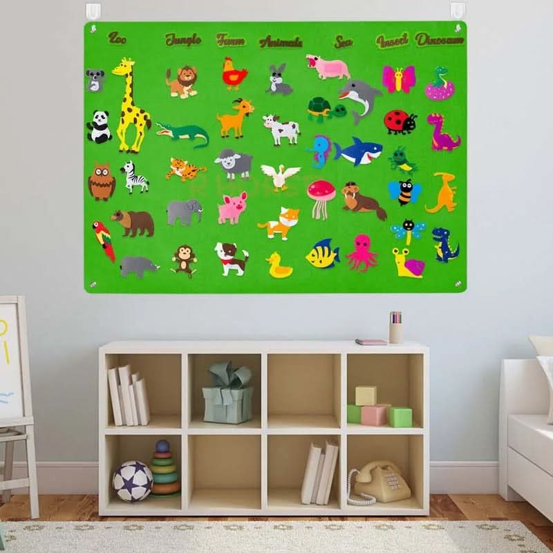 StoryPlay™ – Interaktiv Filtbräda för Barn - Kreativ Lek & Lärande - Varuhuset24