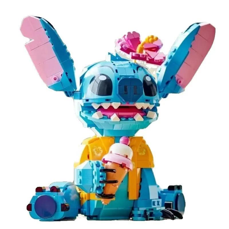 Disney Stitch Byggklossar – Kawaii Kompatibel Byggsats för Barn - Varuhuset24