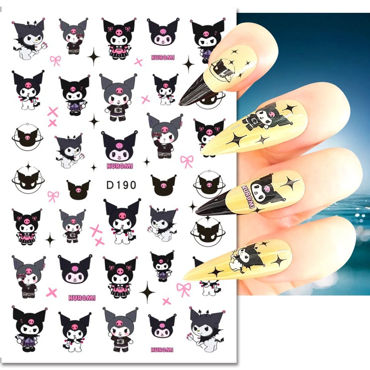 KidzNails™ – Selvklebende negleklistremerker for barn