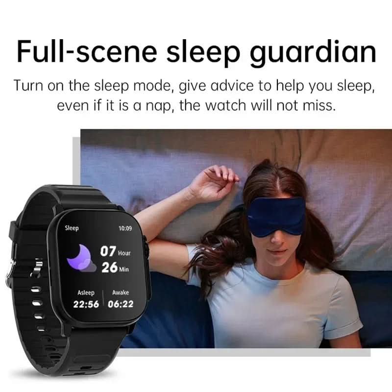 Smartwatch T900 Ultra – Bluetooth, Hälsomätning & Sportlägen - Varuhuset24